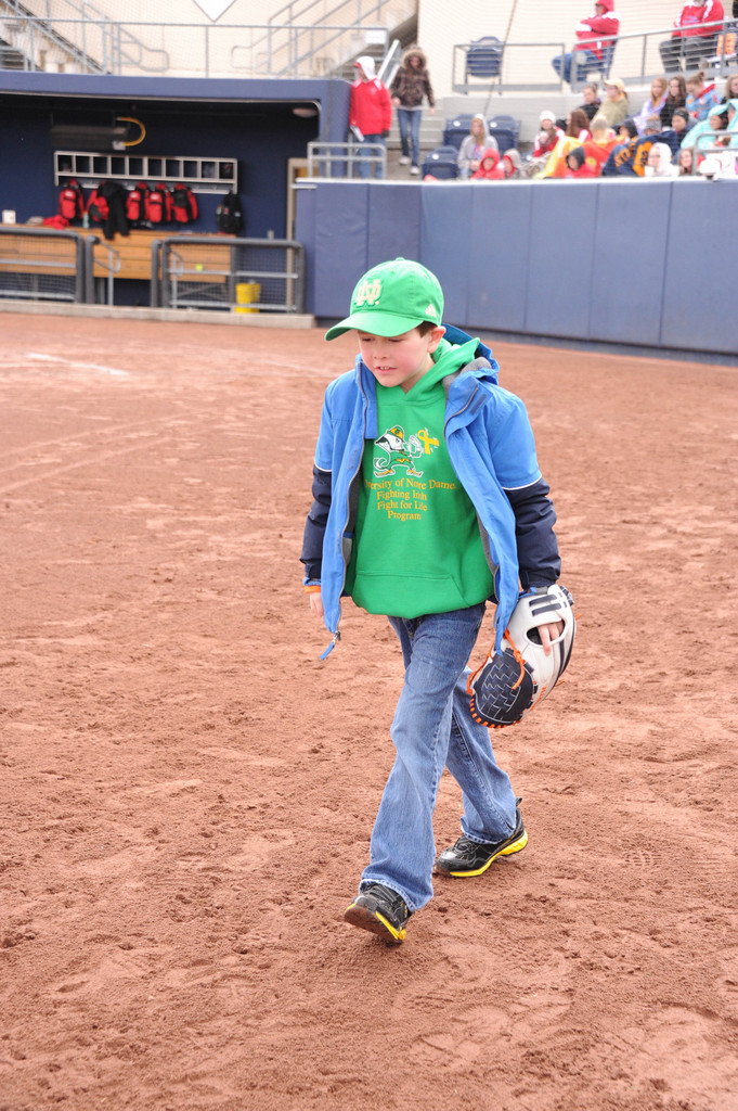 Notre Dame vs. Rutgers (Strikeout Cancer), 4-13-13 (Mike Bennett)