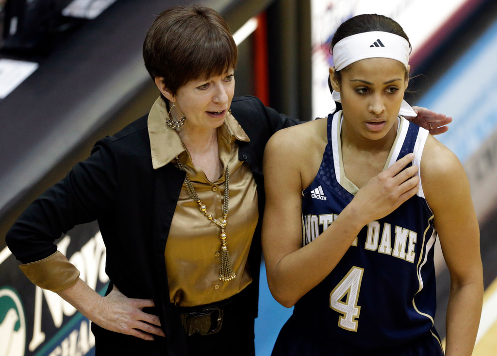 Diggins Leads No. 2 Notre Dame Past DePaul, 84-56 (AP)