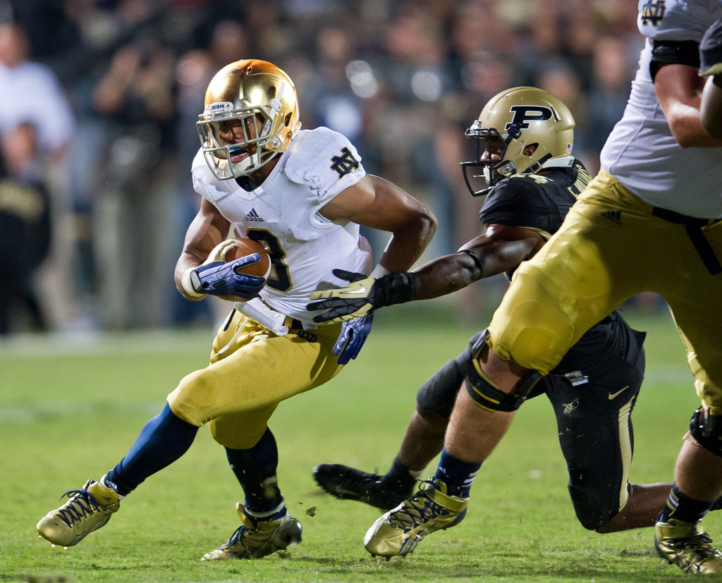 Notre Dame at Purdue (USATSI)