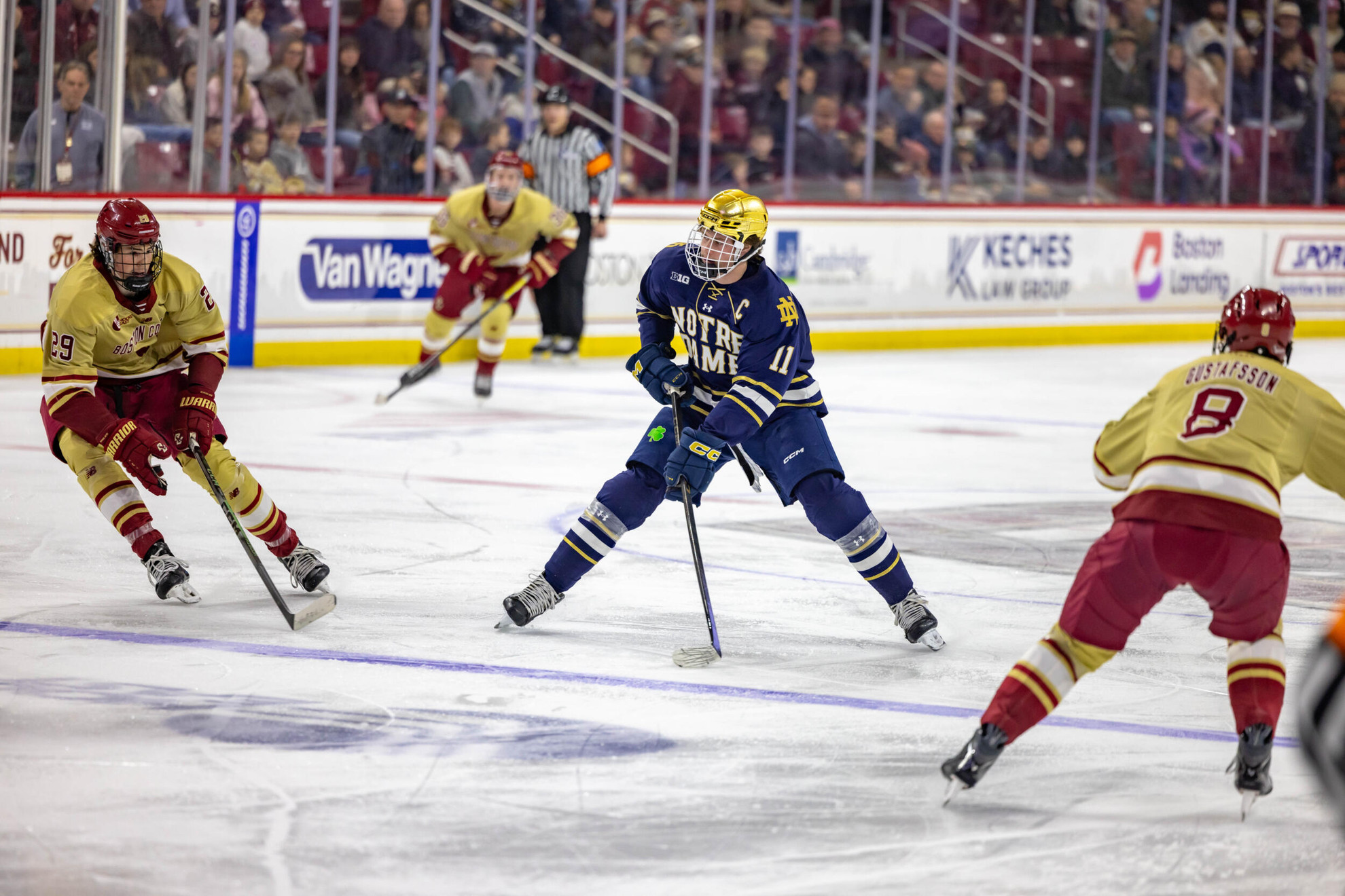 Irish Fall 5-3 At #15/15 Boston College Irish Fall 5-3 At #15/15 Boston College