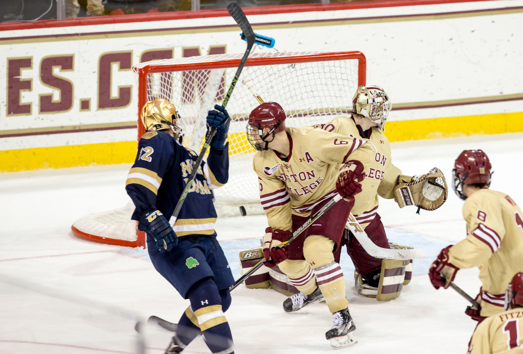 Notre Dame Defeats Boston College 4-3 (Dec. 10, 2015)