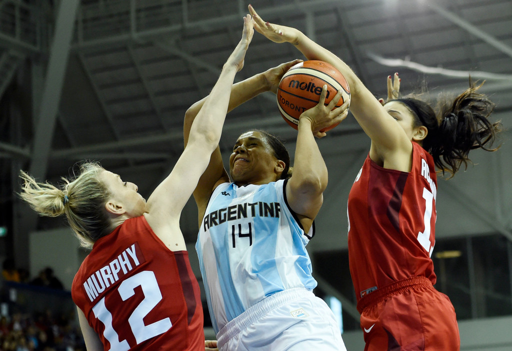 Achonwa, Reimer at the Pan Am Games (USATSI)