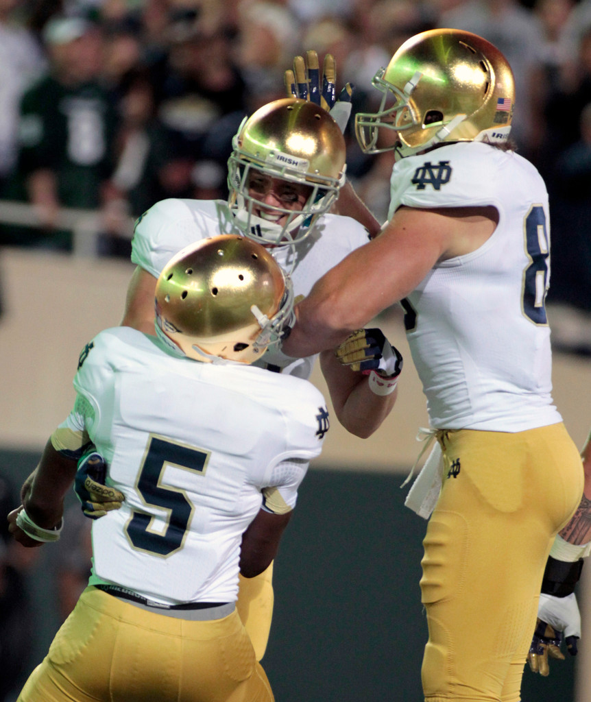 Irish Upset #10 Michigan State On The Road, 20-3 (AP)