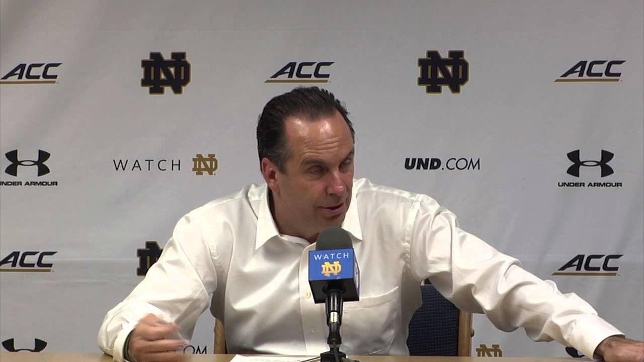 Mike Brey Post Game Press Conference - Lewis