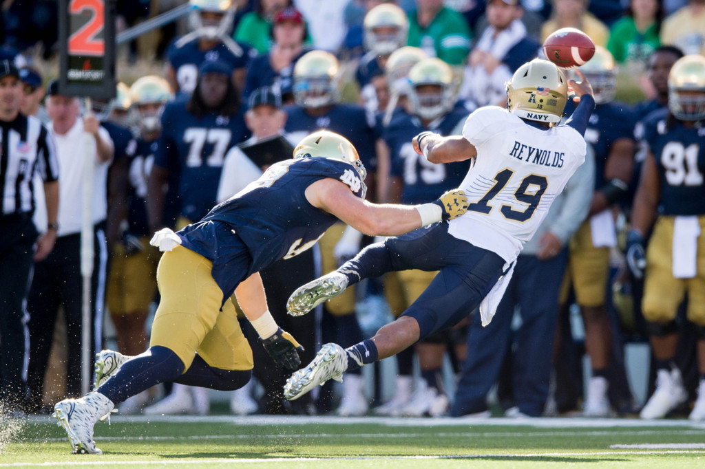 Notre Dame 41, Navy 24