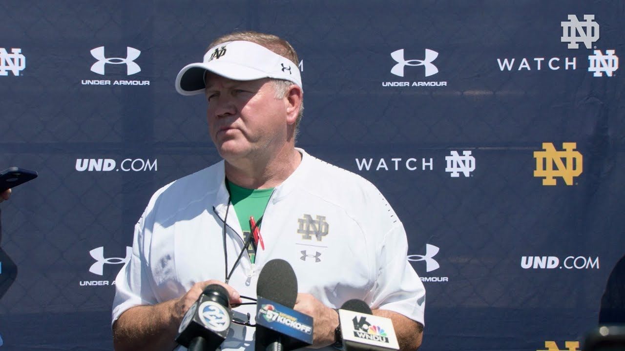 @NDFootball Brian Kelly Press Conference - Culver Day 1 (8.3.18)