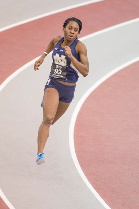 Junior Margaret Bamgbose will compete in the 400 meter finals on Saturday at the NCAA Indoor Championships.