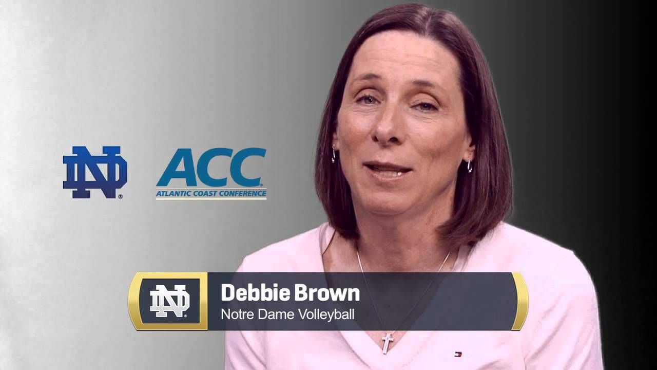 Debbie Brown - ACC Reaction - Notre Dame Volleyball