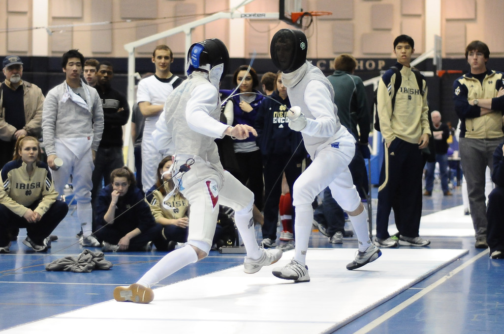 Notre Dame Fencing MFC Individules Championship on March 3, 2012