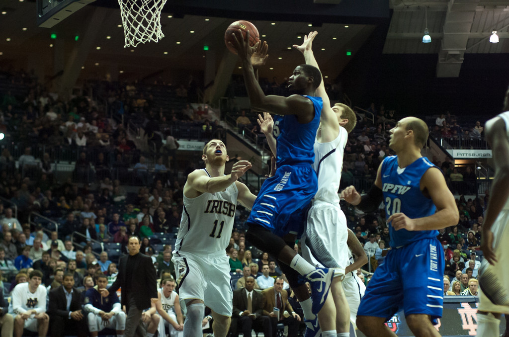 Notre Dame Men's Basketball vs IPFW on 12-17-2012