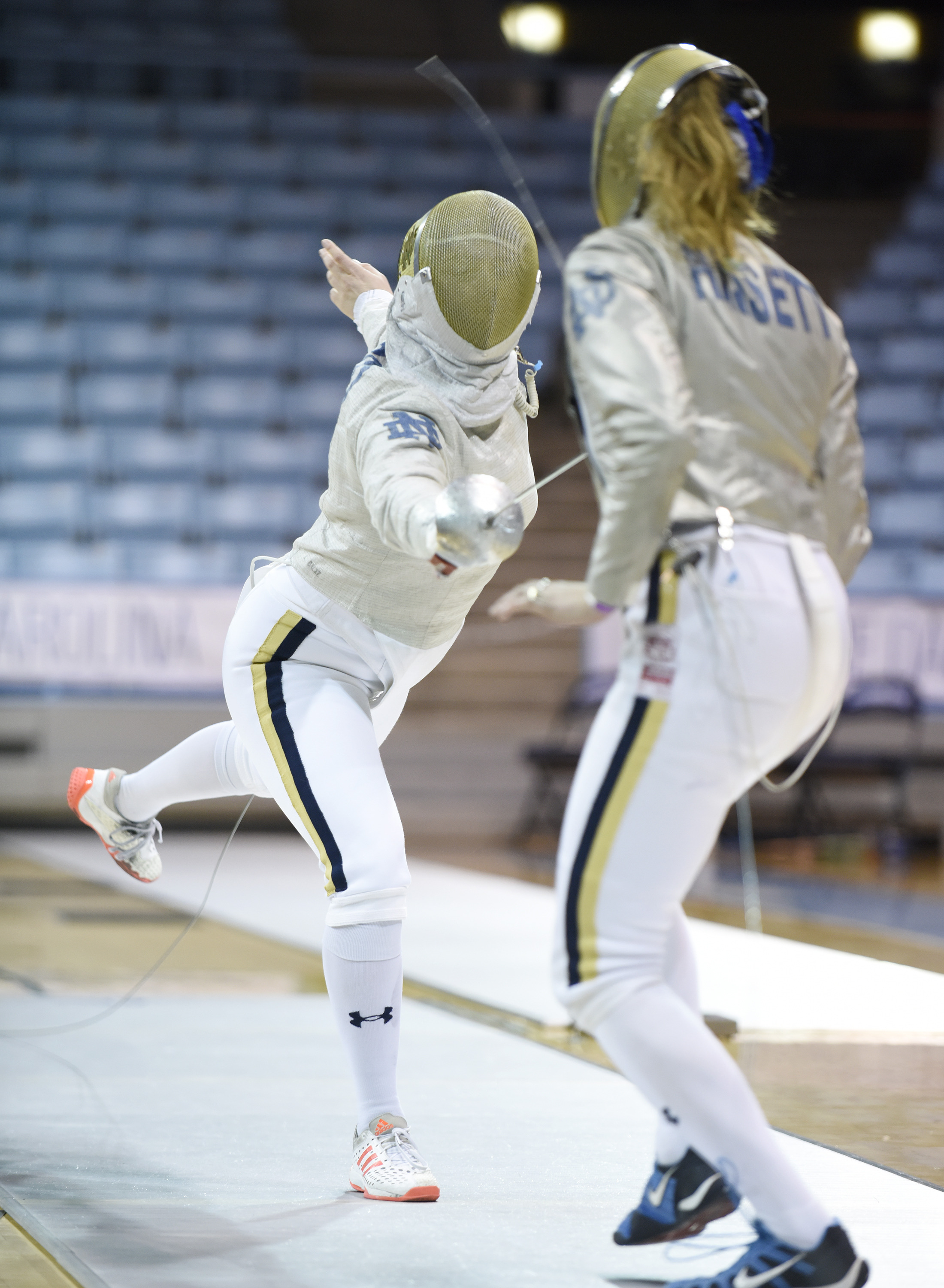 ACC Fencing Championships Day 1 Notre Dame Fighting Irish