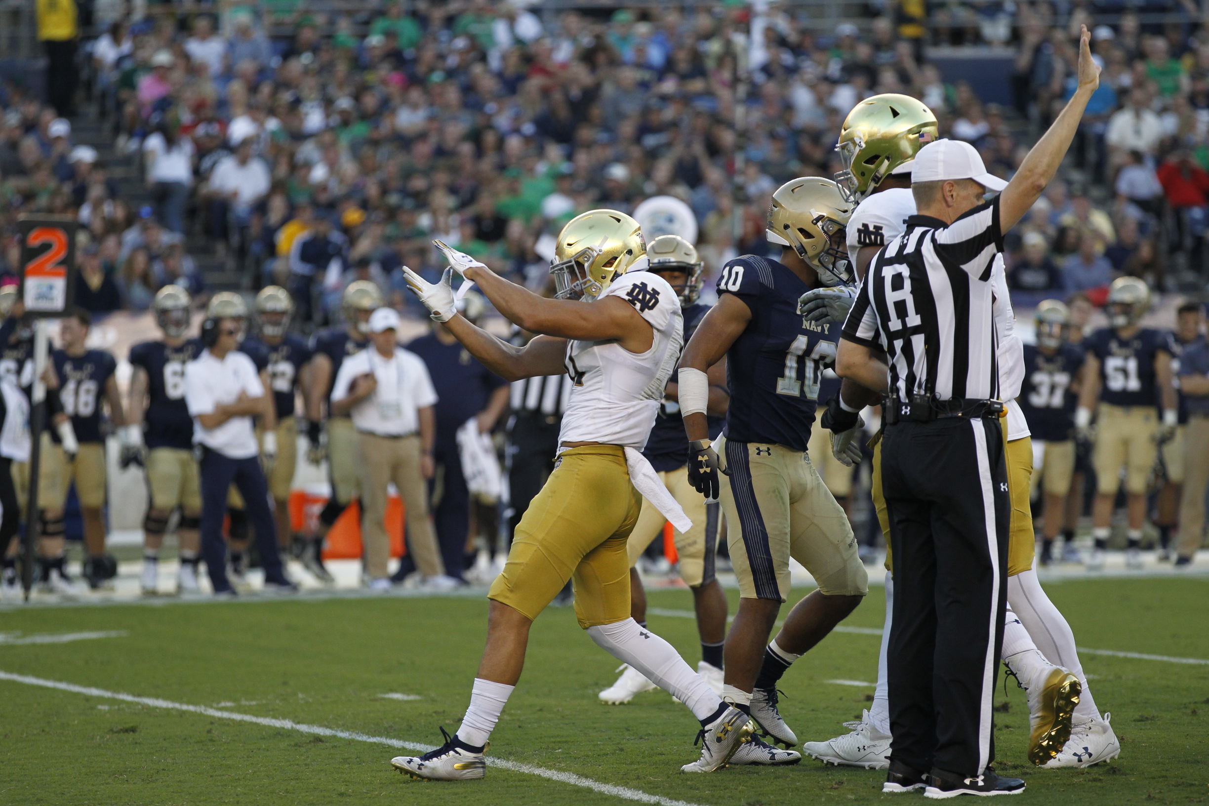 Notre Dame vs. Navy Notre Dame Fighting Irish Official Athletics