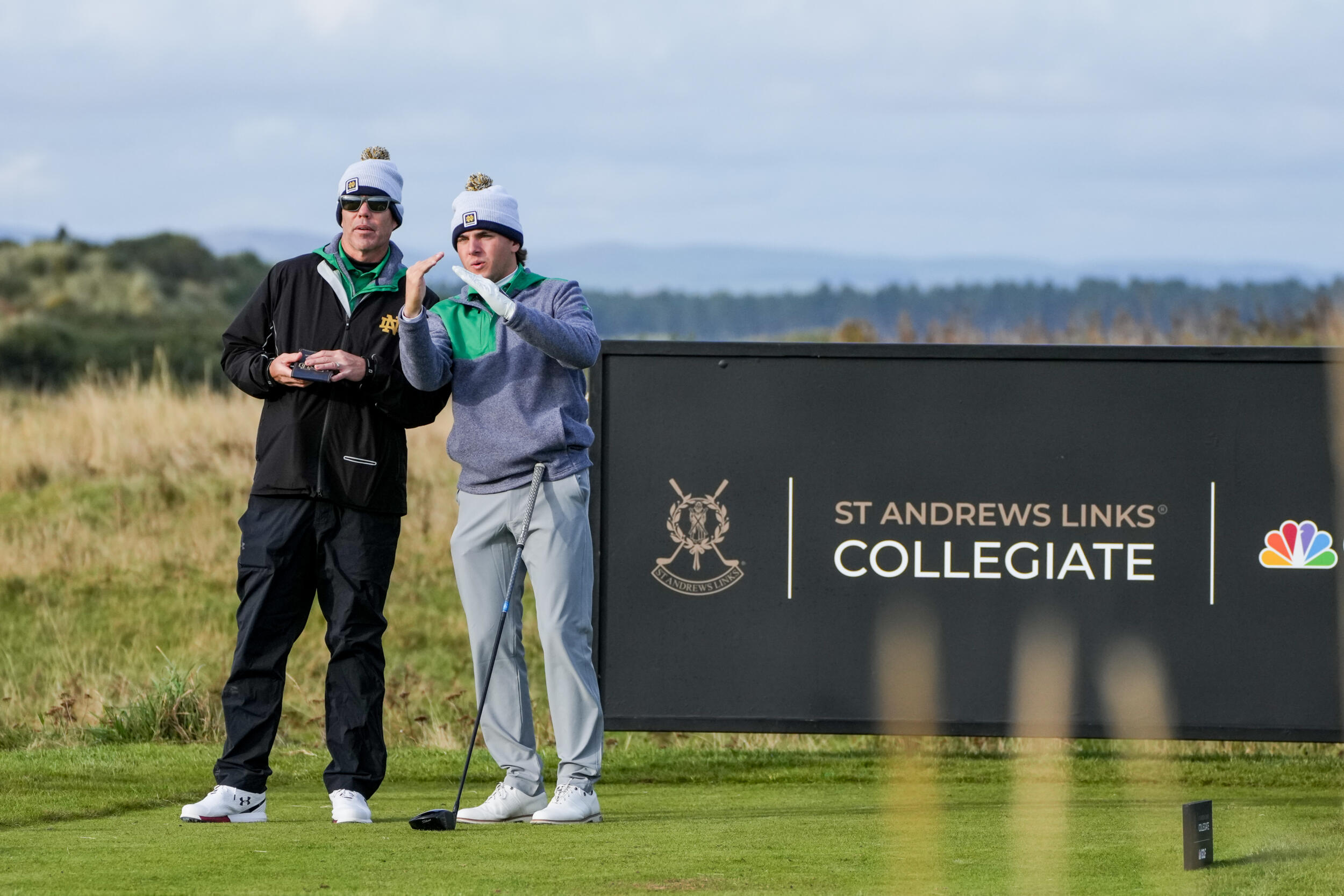 Irish Wrap Up Play at St Andrews Links Collegiate Notre Dame Fighting